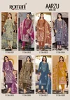 Aarzu Vol 35 By Romani Cotton Printed Dress Materia
